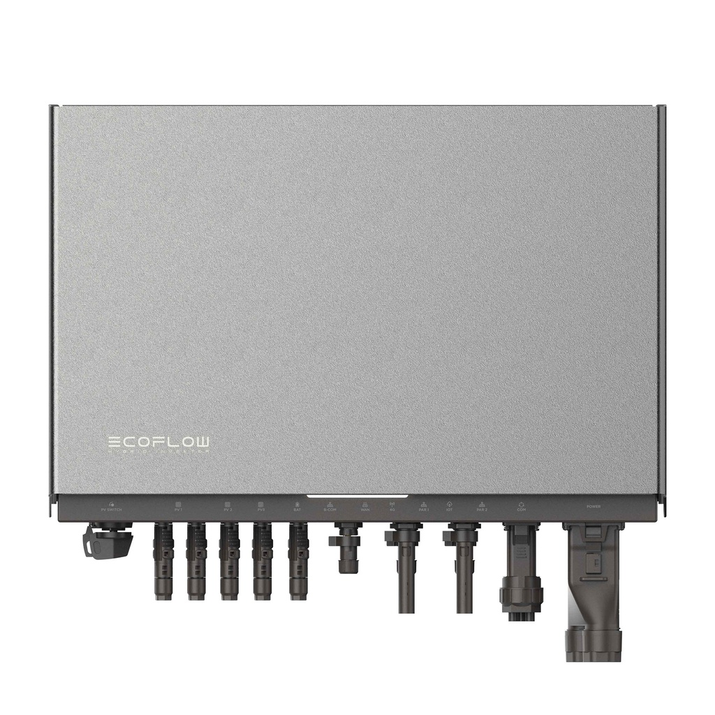 EcoFlow PowerOcean Plus Hybrid-Wechselrichter – Anschlussseite