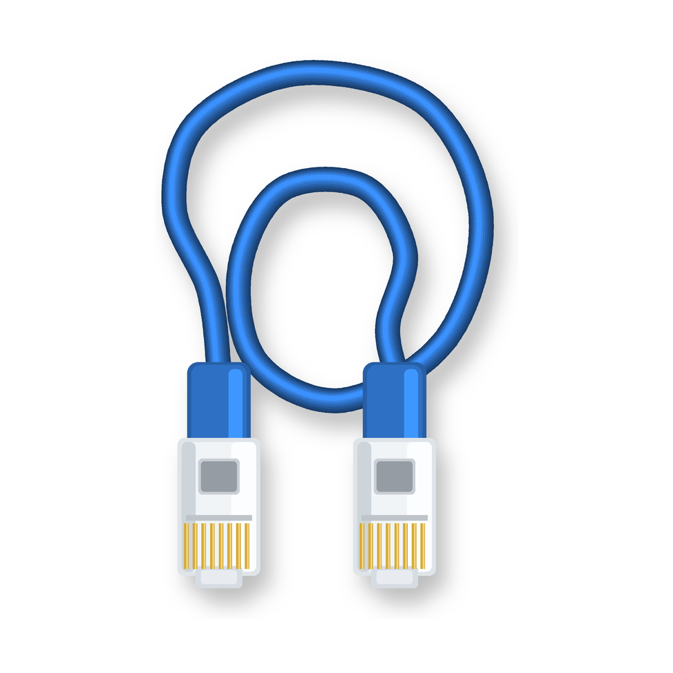 Cat6-RJ45-Netzwerkkabel 2 m