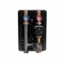 ZEWO WP-ECO Pumpengruppe DN25 mit Mischer